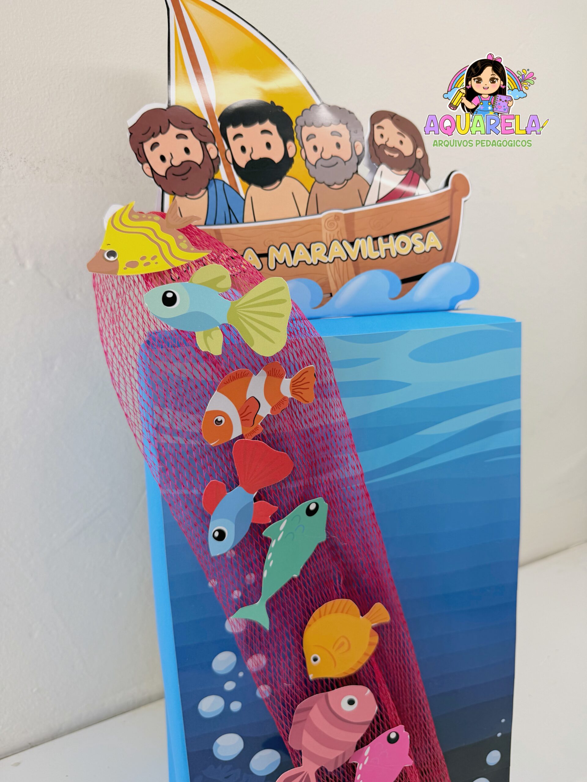 Mochila Maluca Pesca Maravilhosa