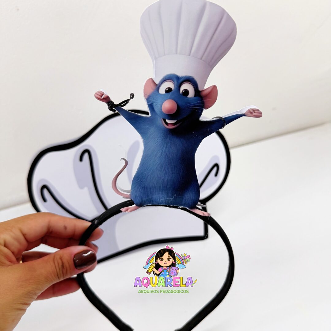 Kit Cabelo Maluco Ratatouille