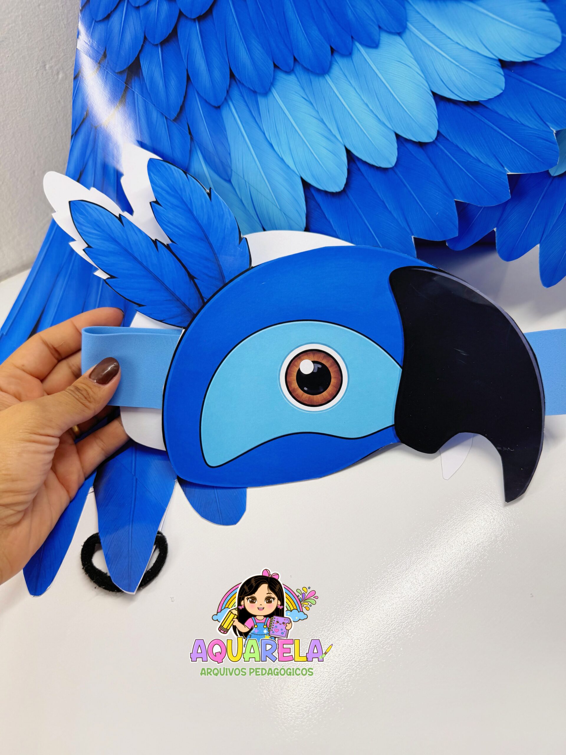 Mochila Arara Azul - Imagem 2
