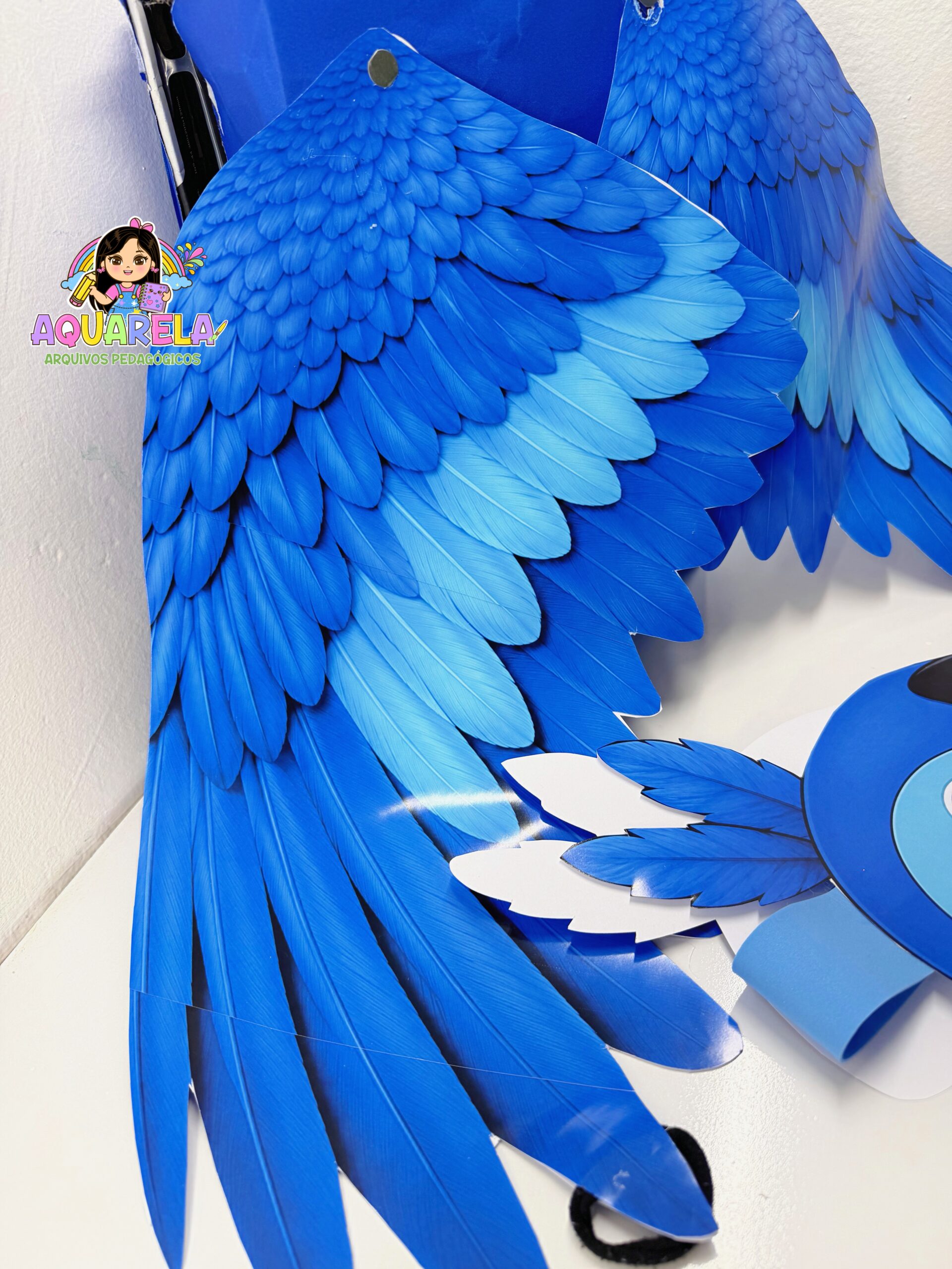 Mochila Arara Azul - Imagem 3