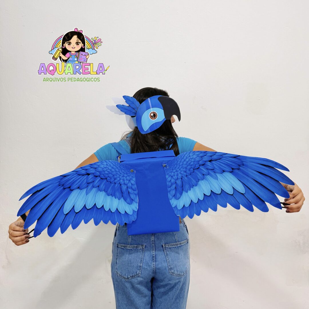 Mochila Arara Azul