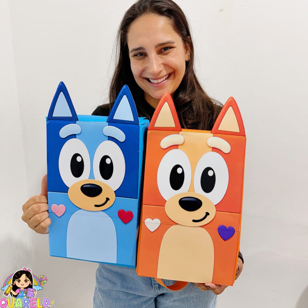 Mochila Bluey e Bingo