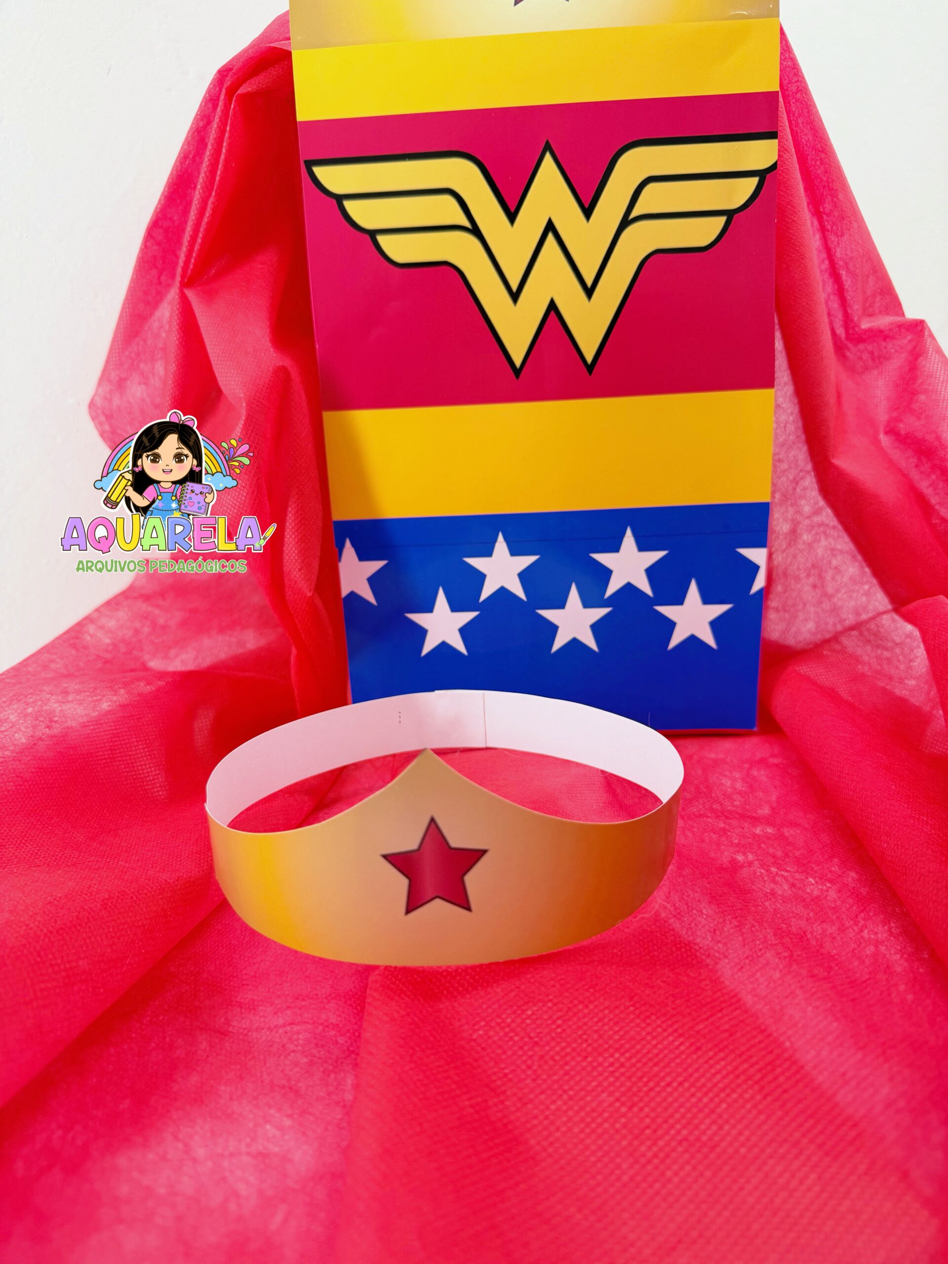Mochila Mulher Maravilha - Imagem 5