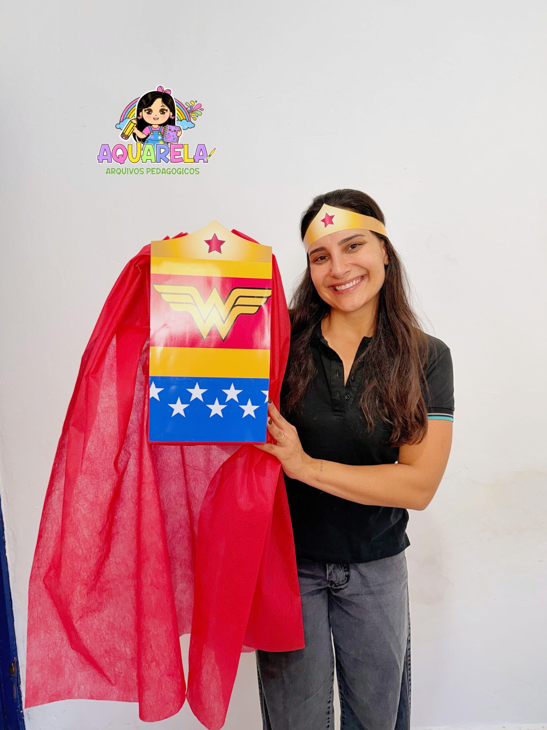 Mochila Mulher Maravilha - Imagem 3