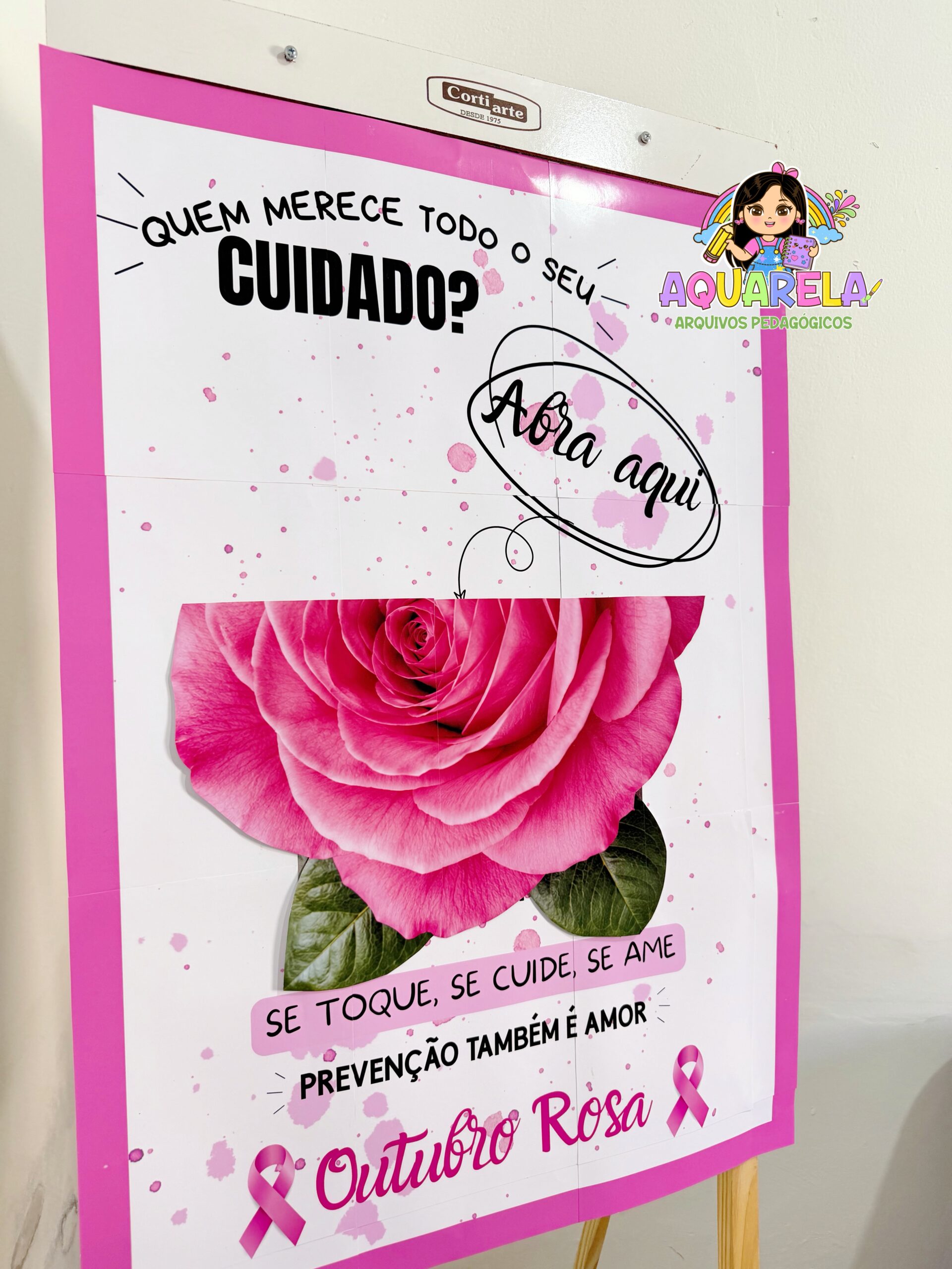 Painel Outubro Rosa - Imagem 2