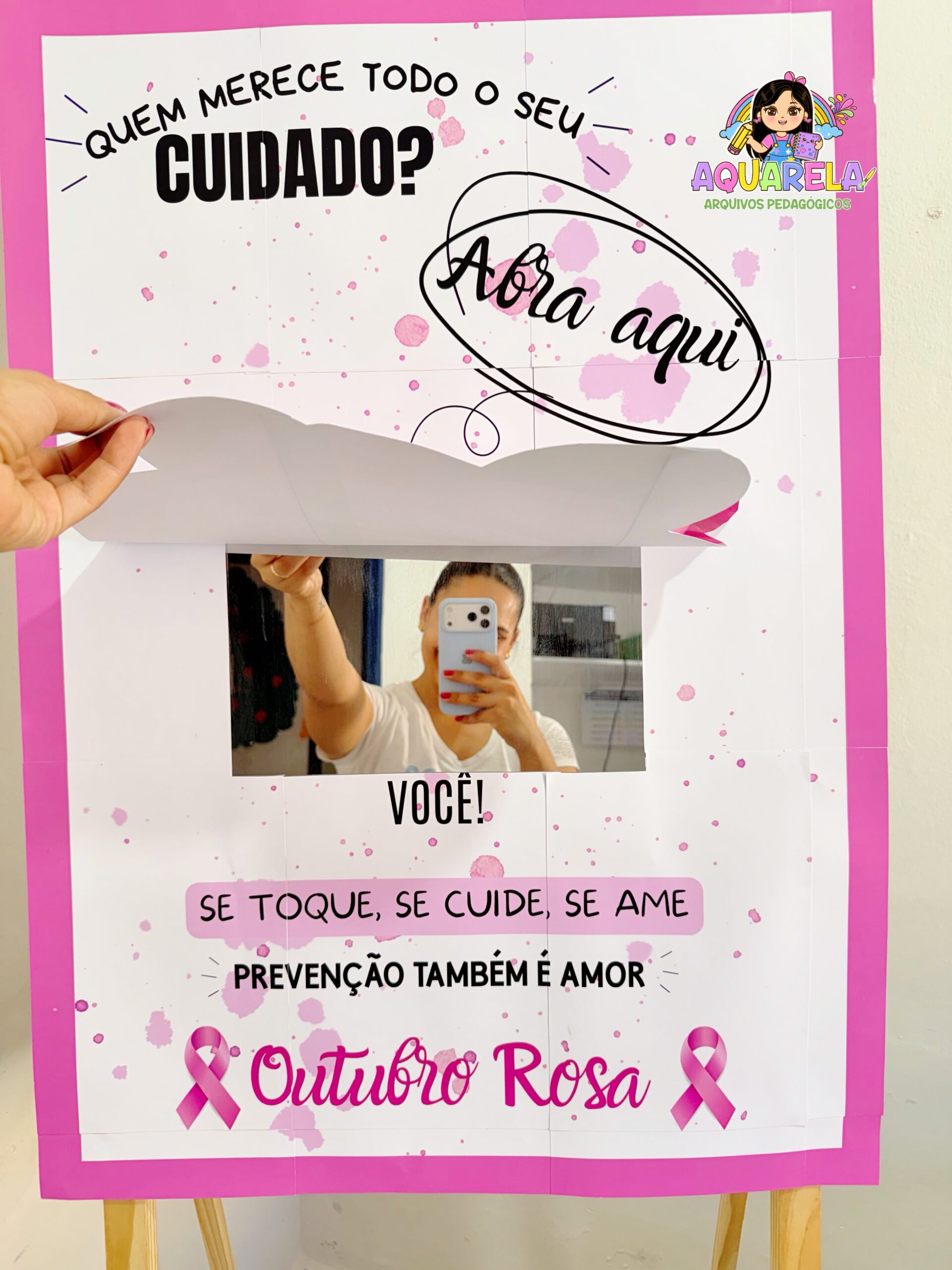 Painel Outubro Rosa - Imagem 3