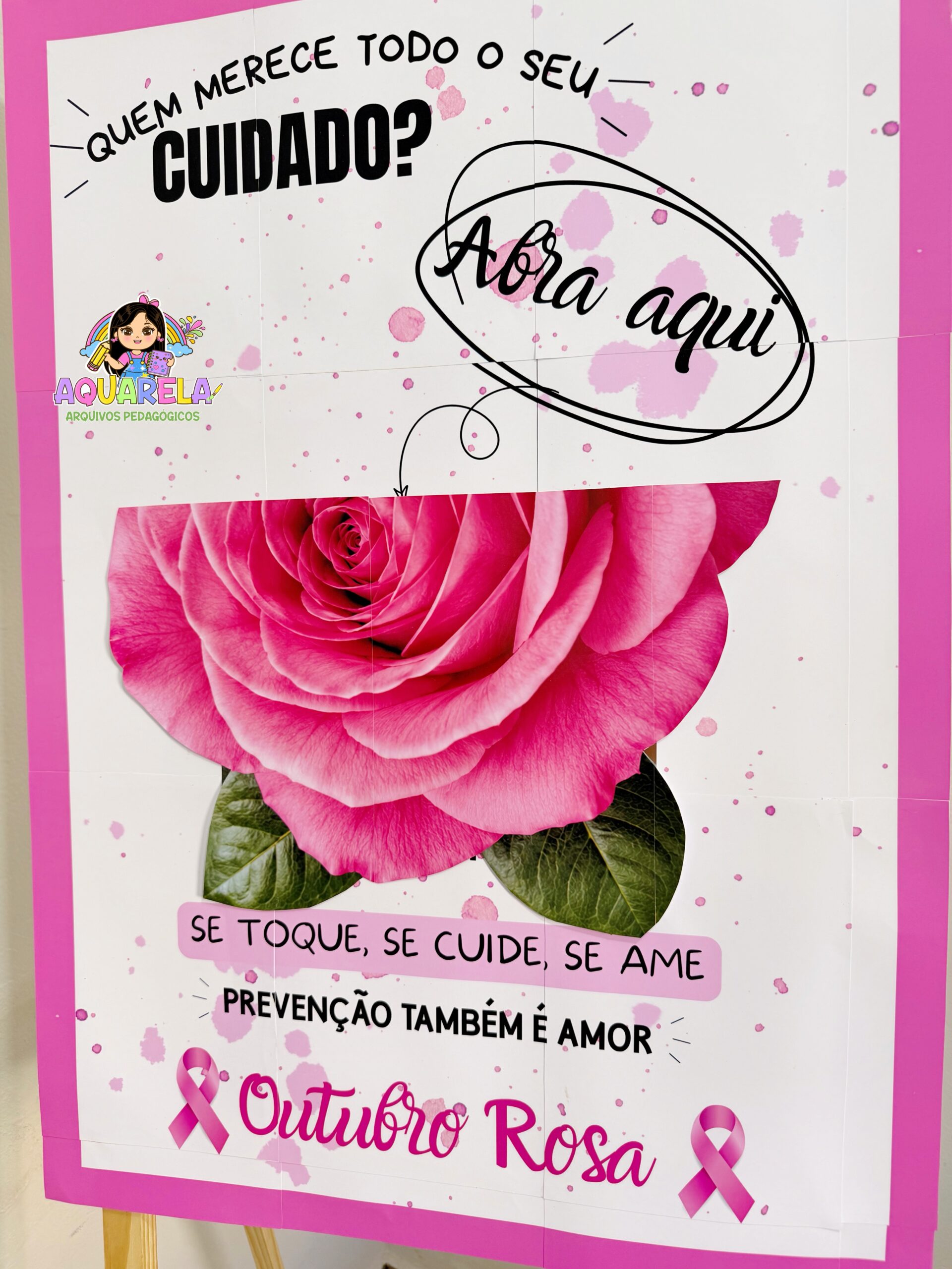 Painel Outubro Rosa - Imagem 4