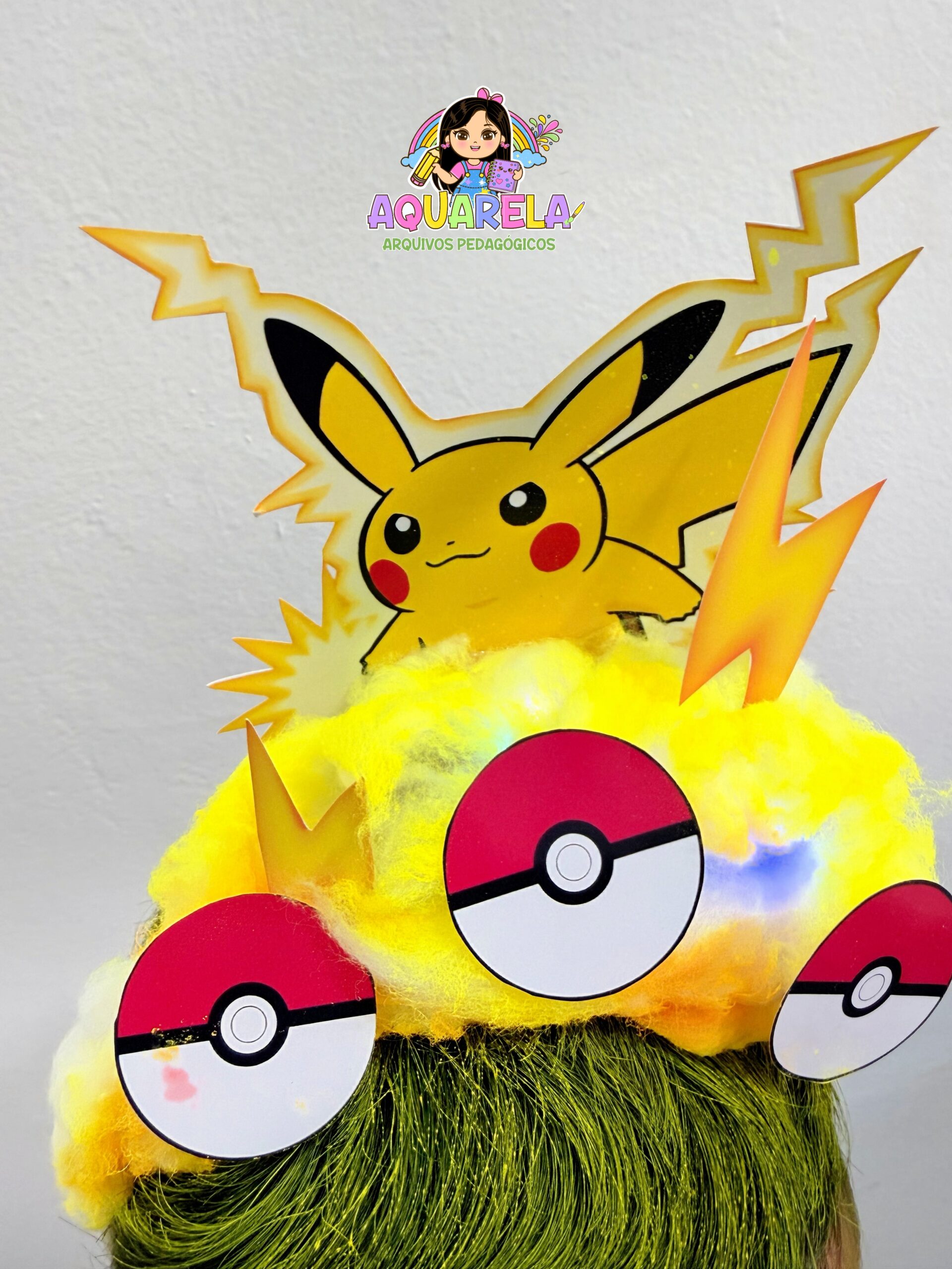 Cabelo Maluco Pikachu - Imagem 2