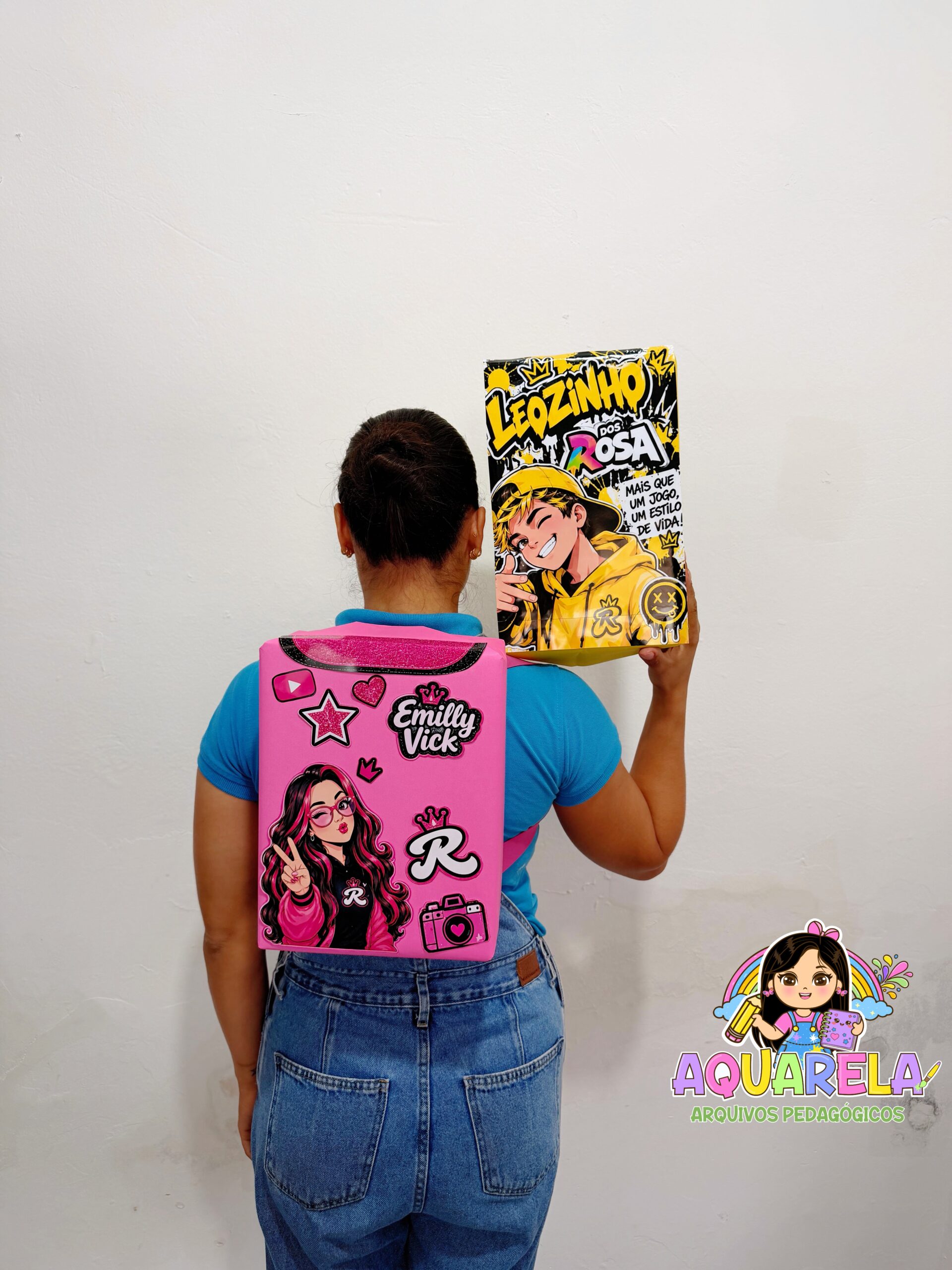 Mochila Maluca Emily Vick e Leozinho - Imagem 2