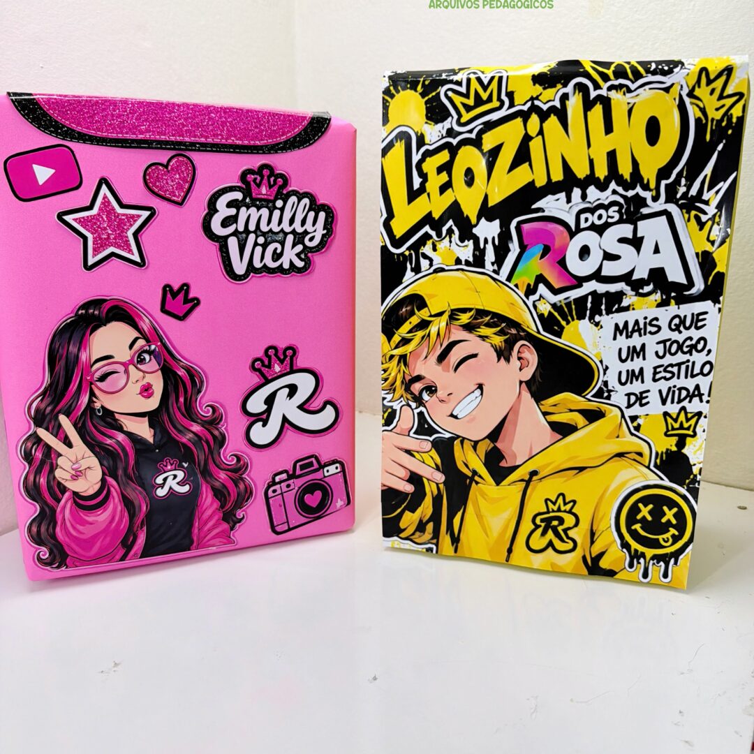 Mochila Maluca Emily Vick e Leozinho