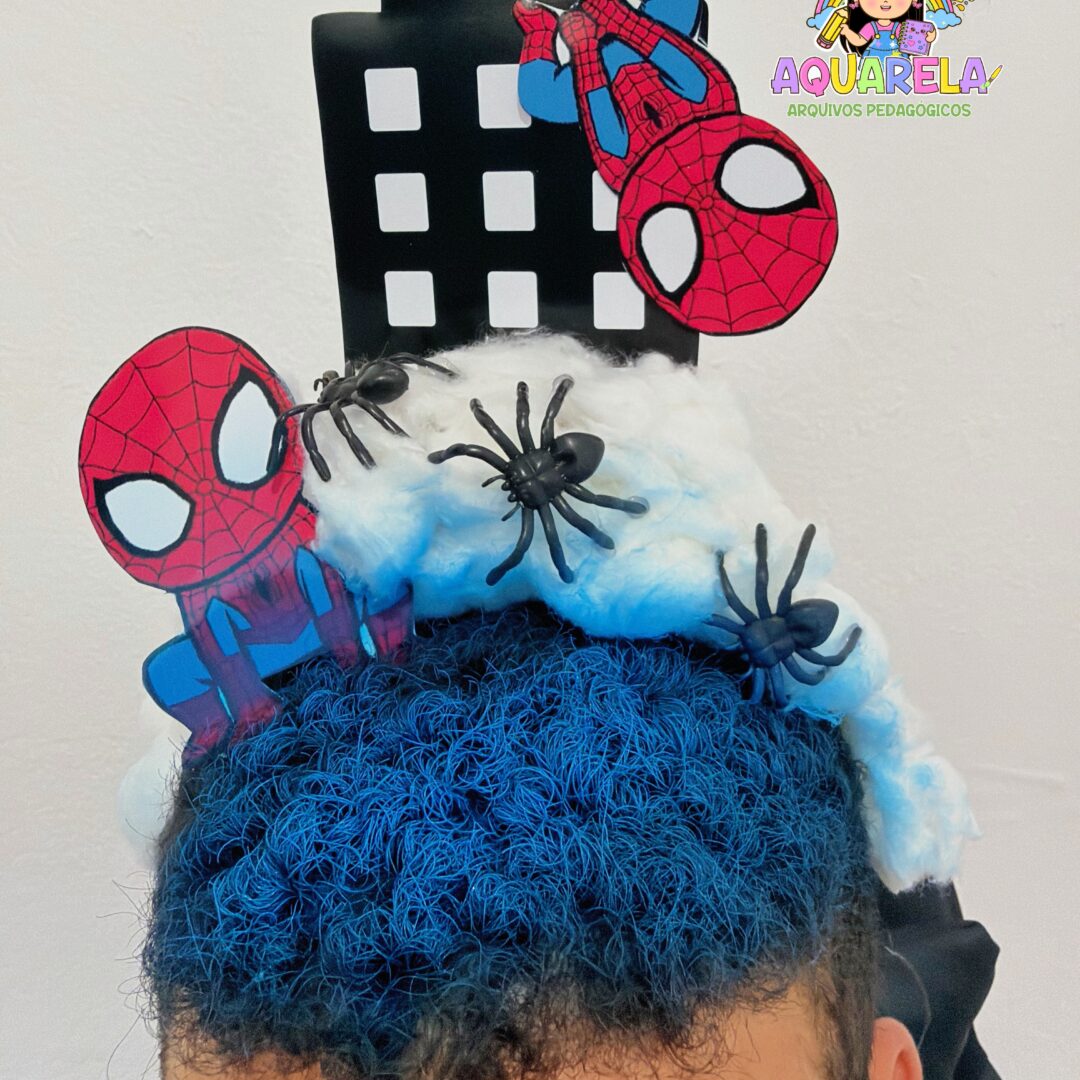 Cabelo Maluco Homem-Aranha