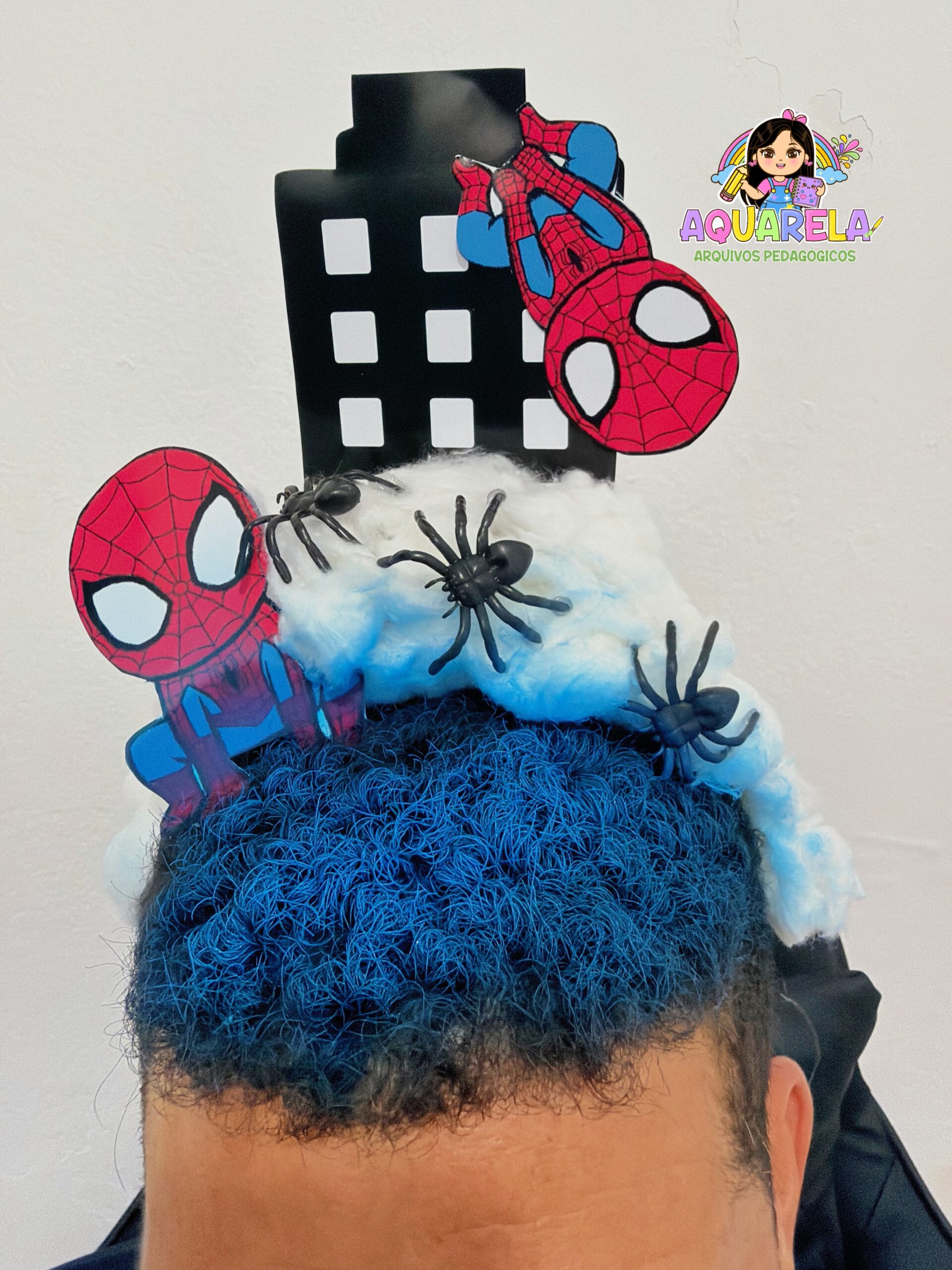 Cabelo Maluco Homem-Aranha