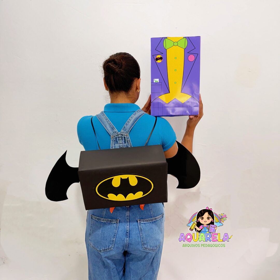 Mochila Batmam e Coringa