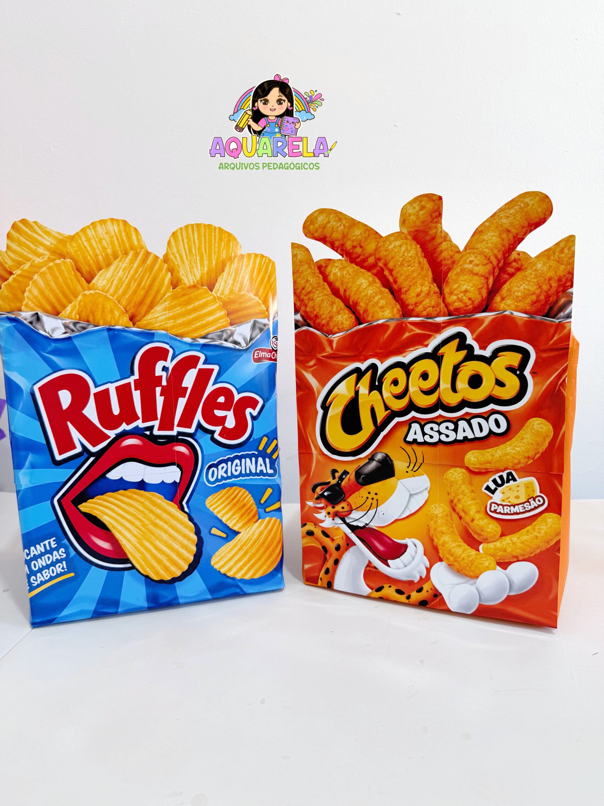 Kit Mochila Maluca Salgadinhos | Ruffles e Cheetos - Imagem 2