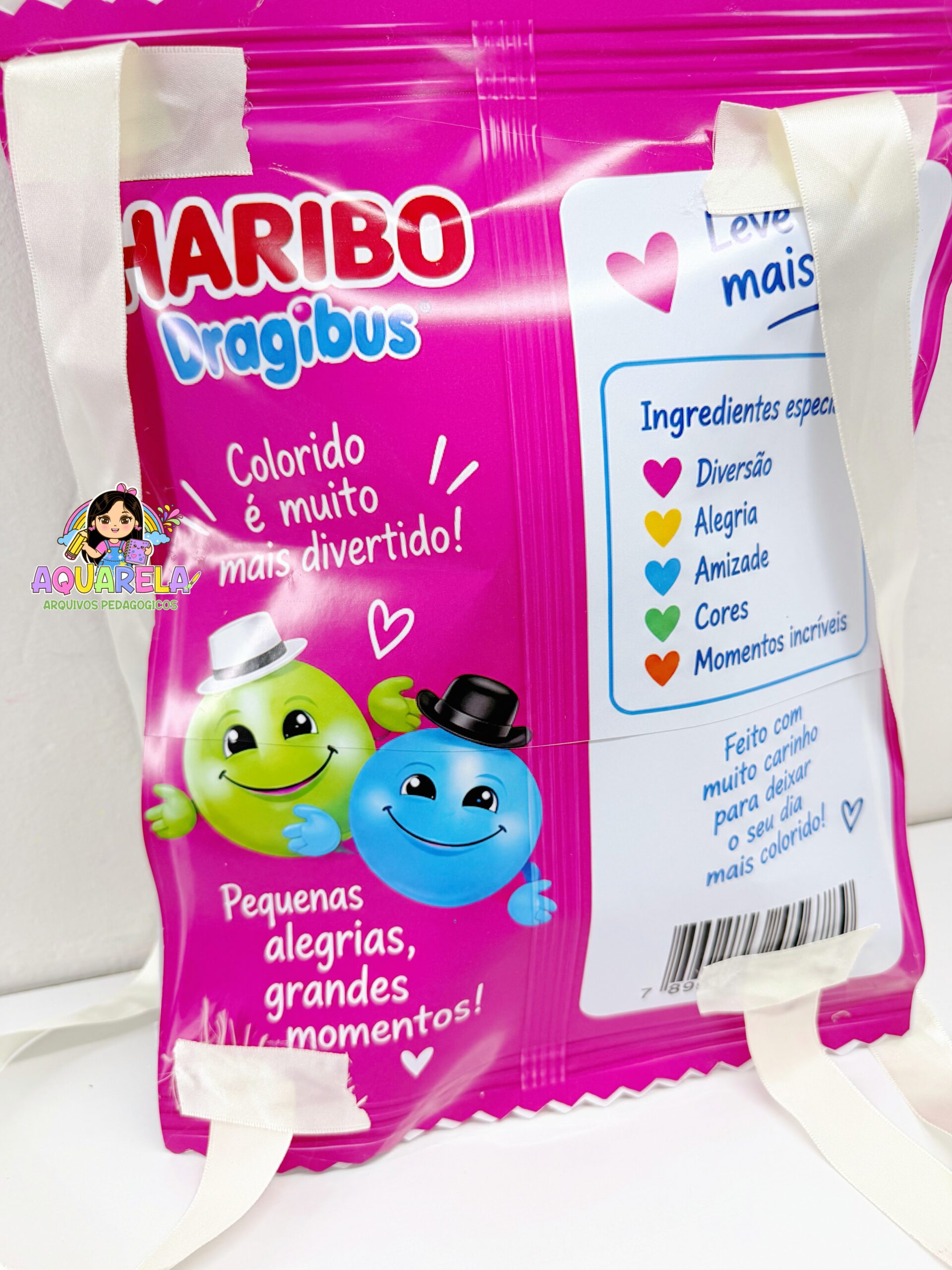 Mochila Maluca Docinho Colorido - Imagem 2
