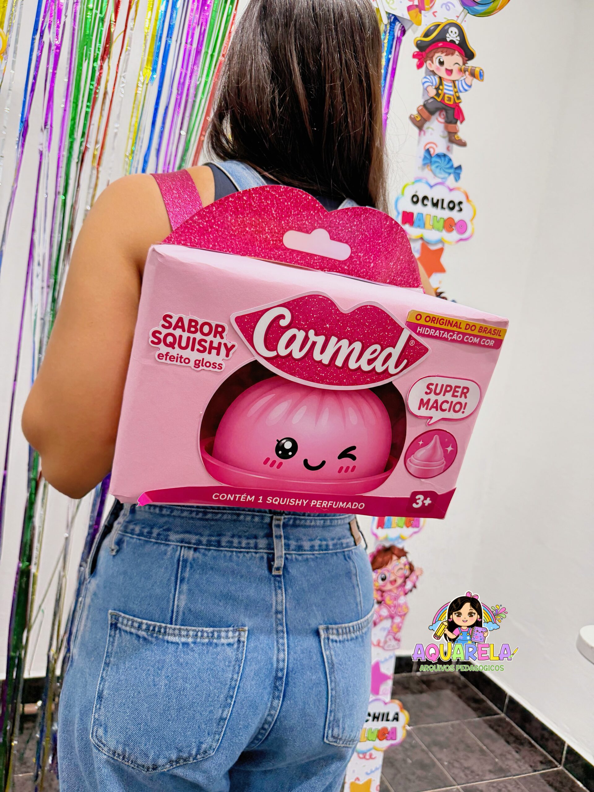 Mochila Maluca Squishy Carmed - Imagem 5