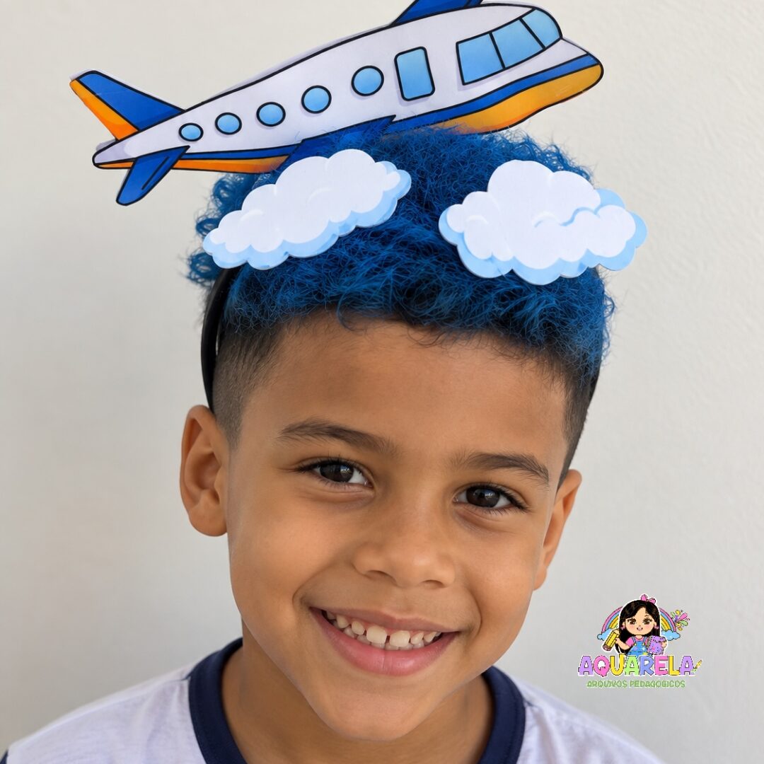Cabelo Maluco Avião