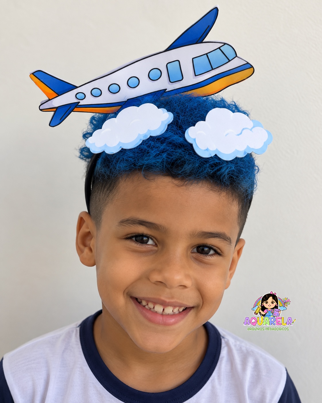 Cabelo Maluco Avião