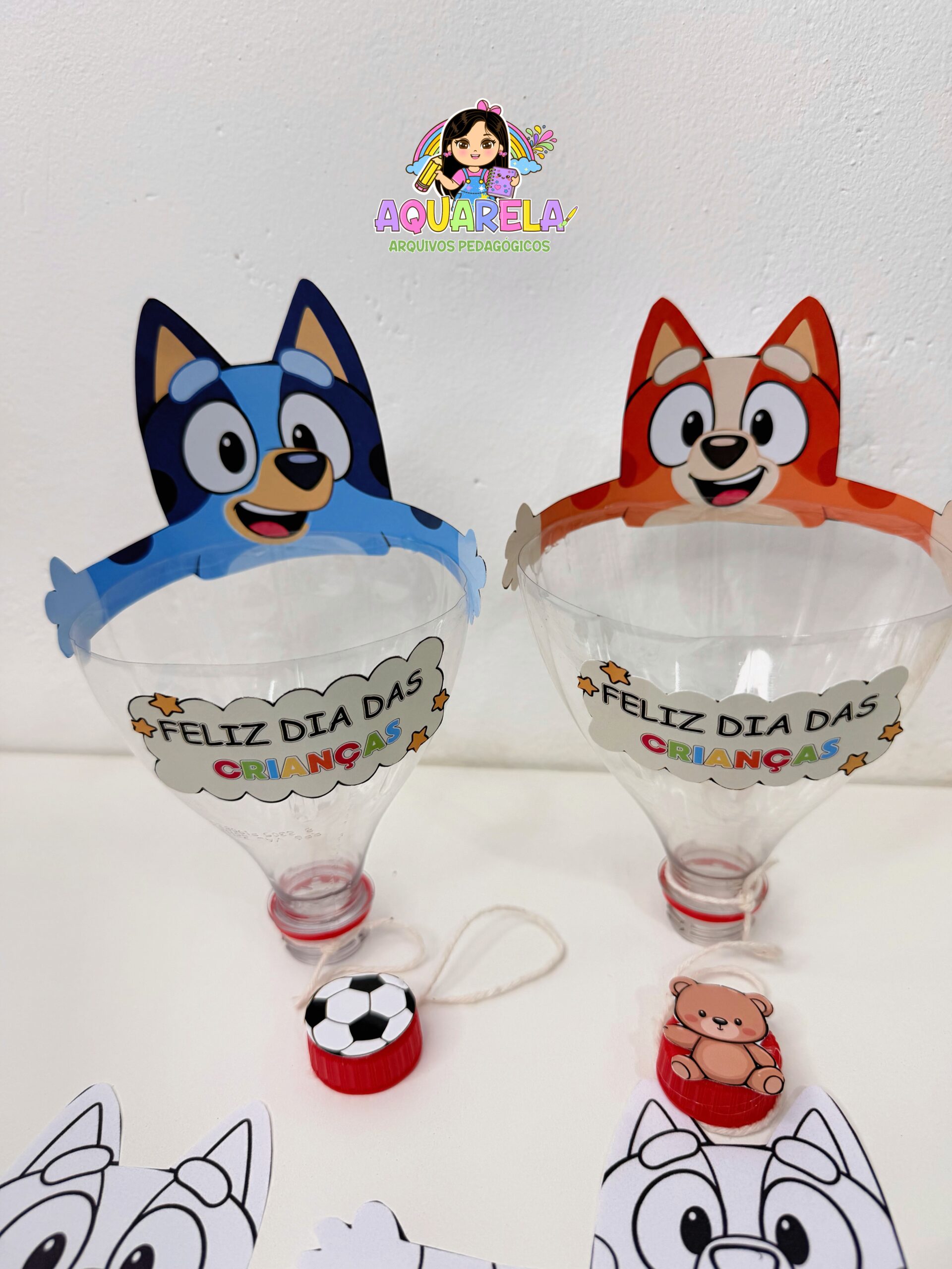 Bibloquê Bluey e Bingo - Imagem 4