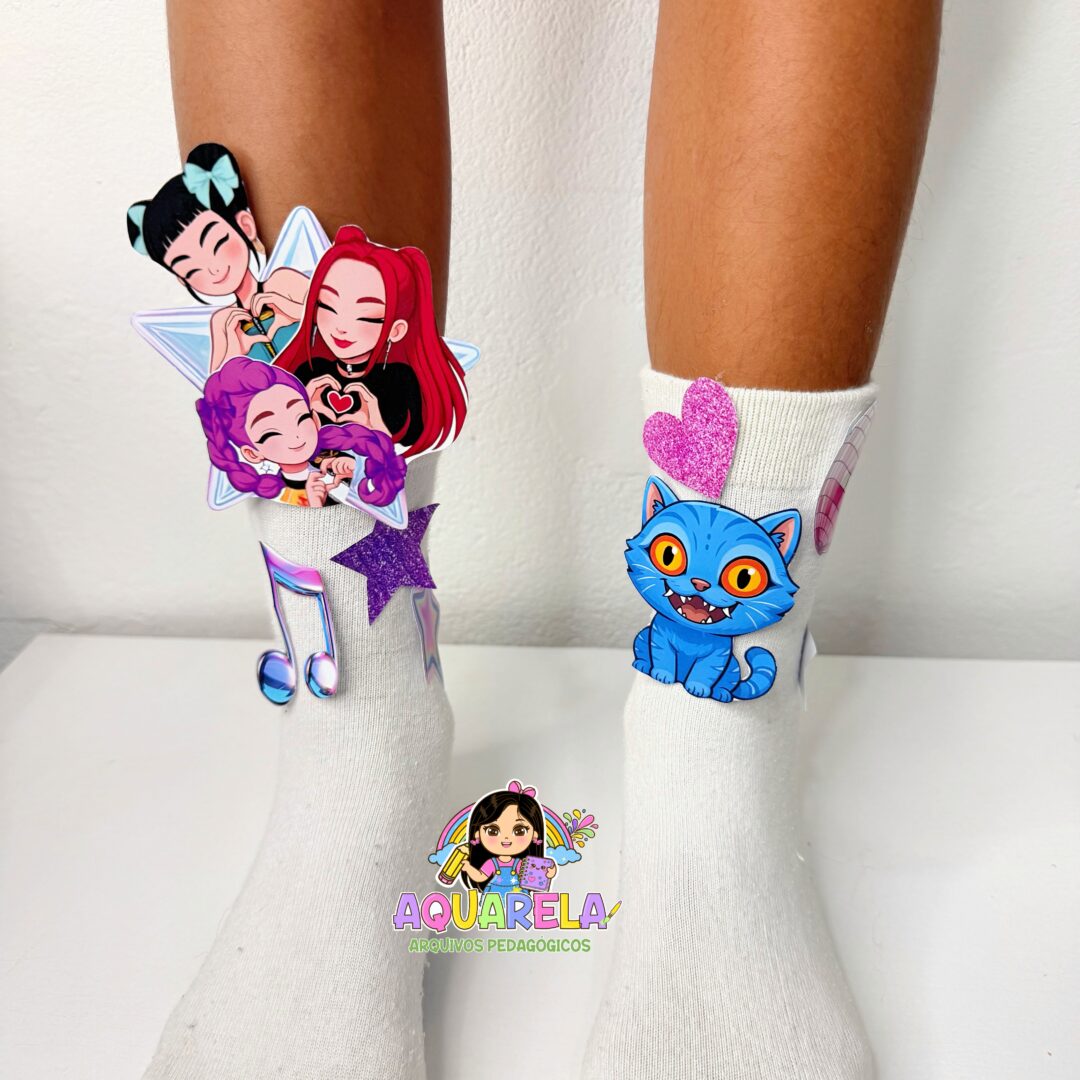 Meia Maluca Guerreiras do K-POP