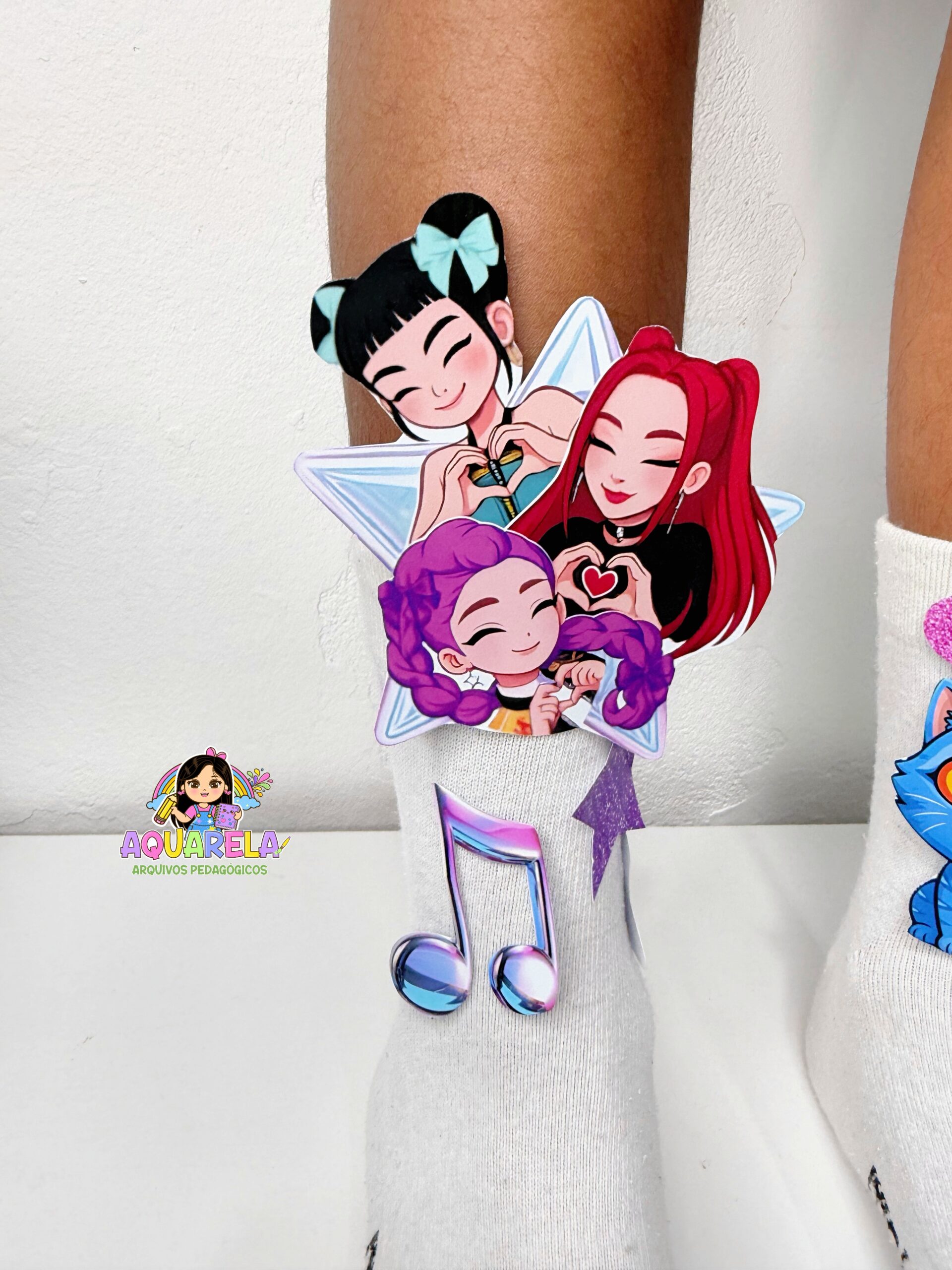 Meia Maluca Guerreiras do K-POP - Imagem 2
