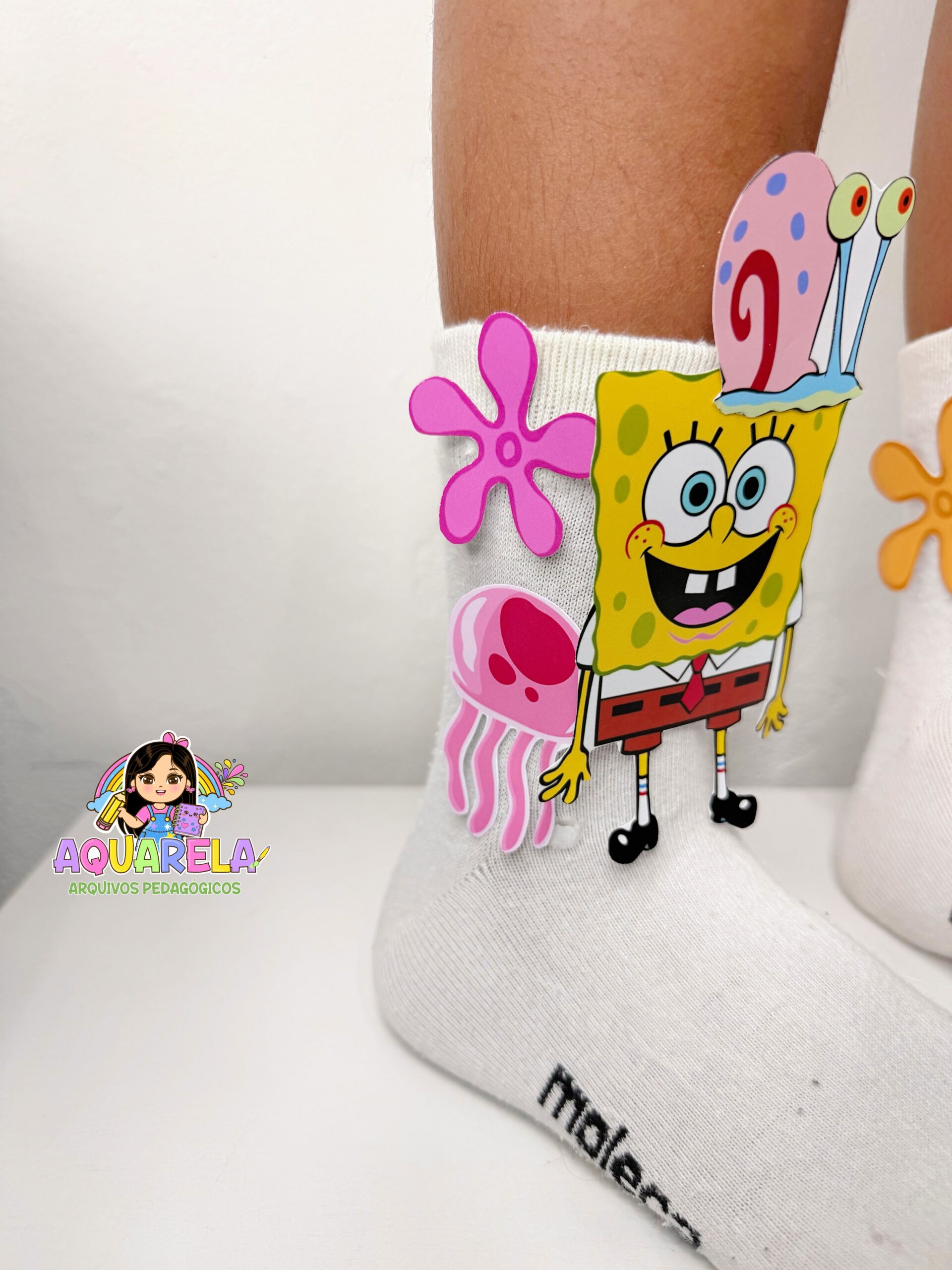 Meia Maluca Bob Esponja - Imagem 3