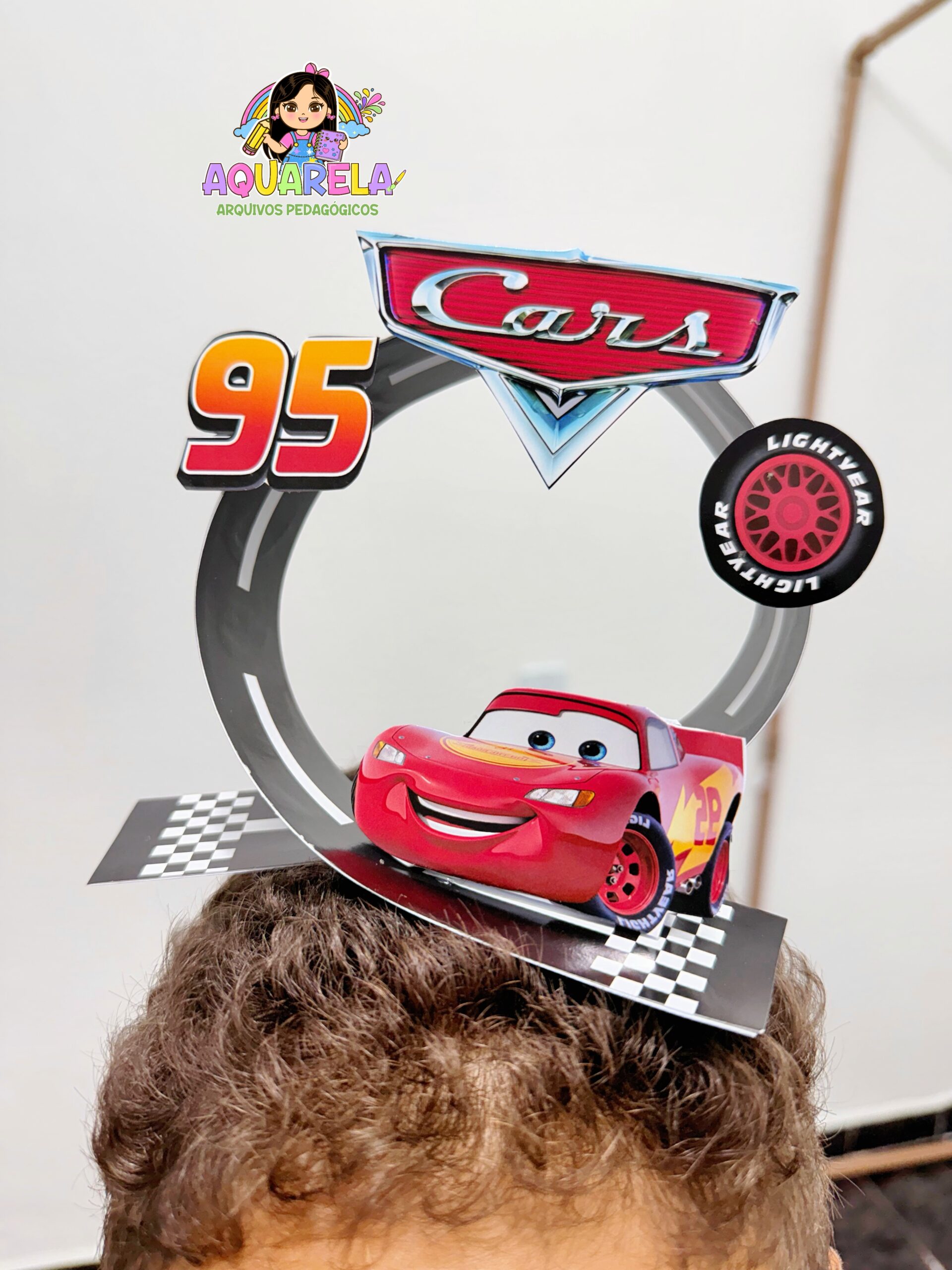 Cabelo Maluco Relâmpago McQueen - Imagem 2